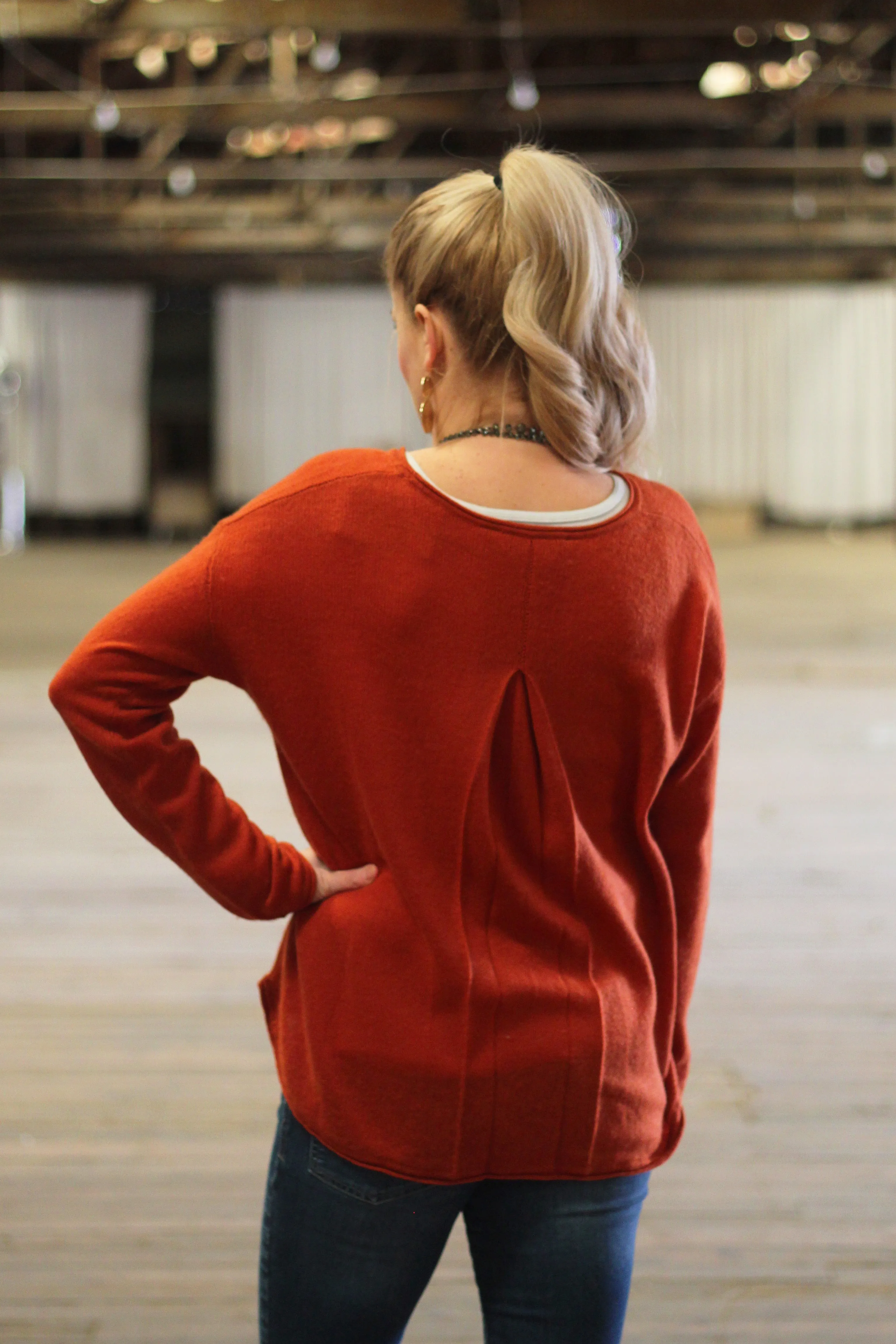 100% Cashmere Sweater One Size