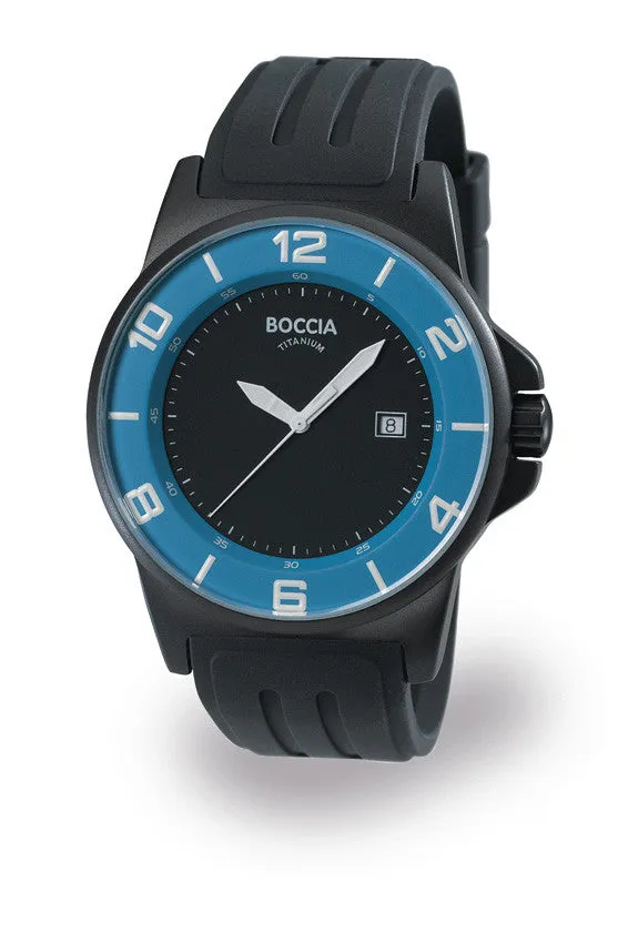 3535-13 Mens Boccia id. Titanium Watch