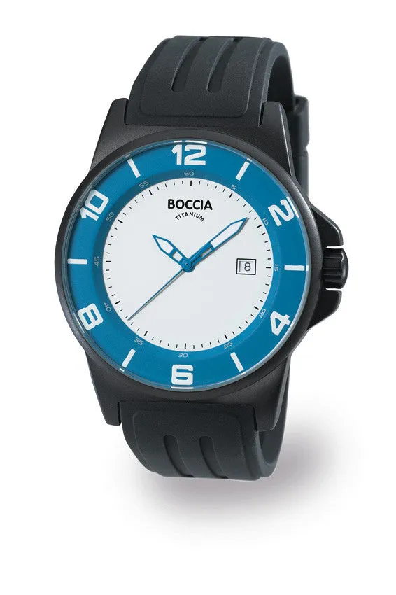 3535-17 Mens Boccia id. Titanium Watch