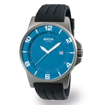 3535-25 Mens Boccia id. Titanium Watch