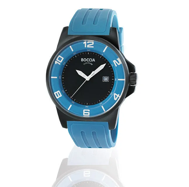 3535-48 Mens Boccia id. Titanium Watch