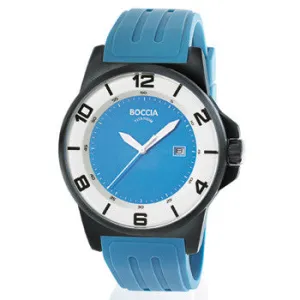 3535-50 Mens Boccia id. Titanium Watch