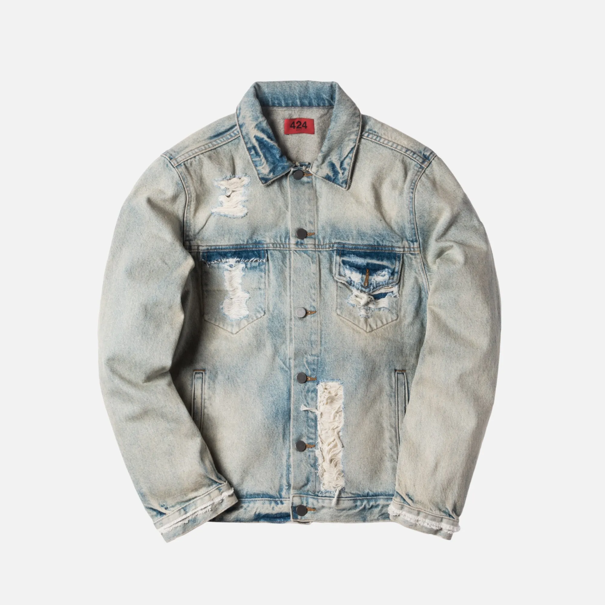 424 The Painter Denim Trucker Jacket - Light Indigo