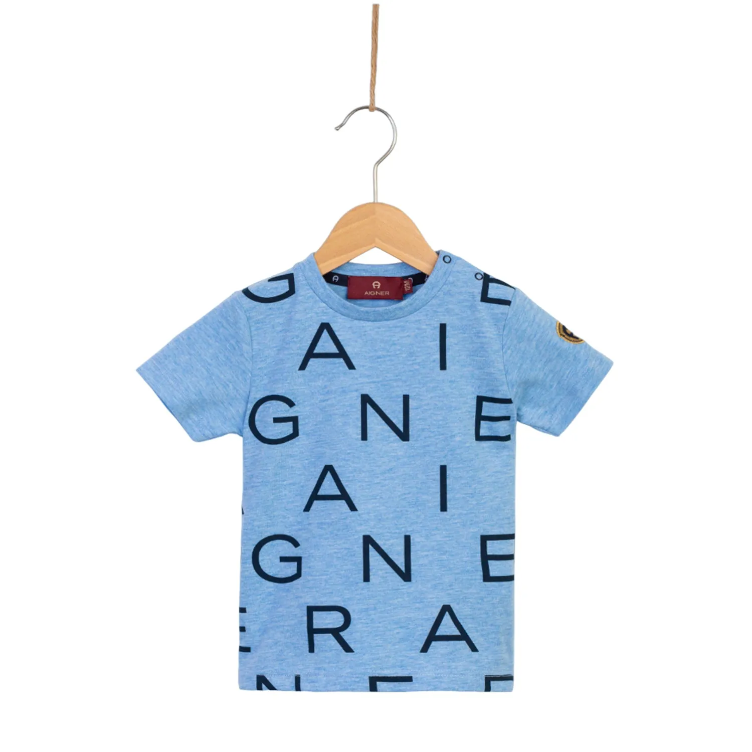 Aigner Kids Baby Boy's Blue T-Shirt