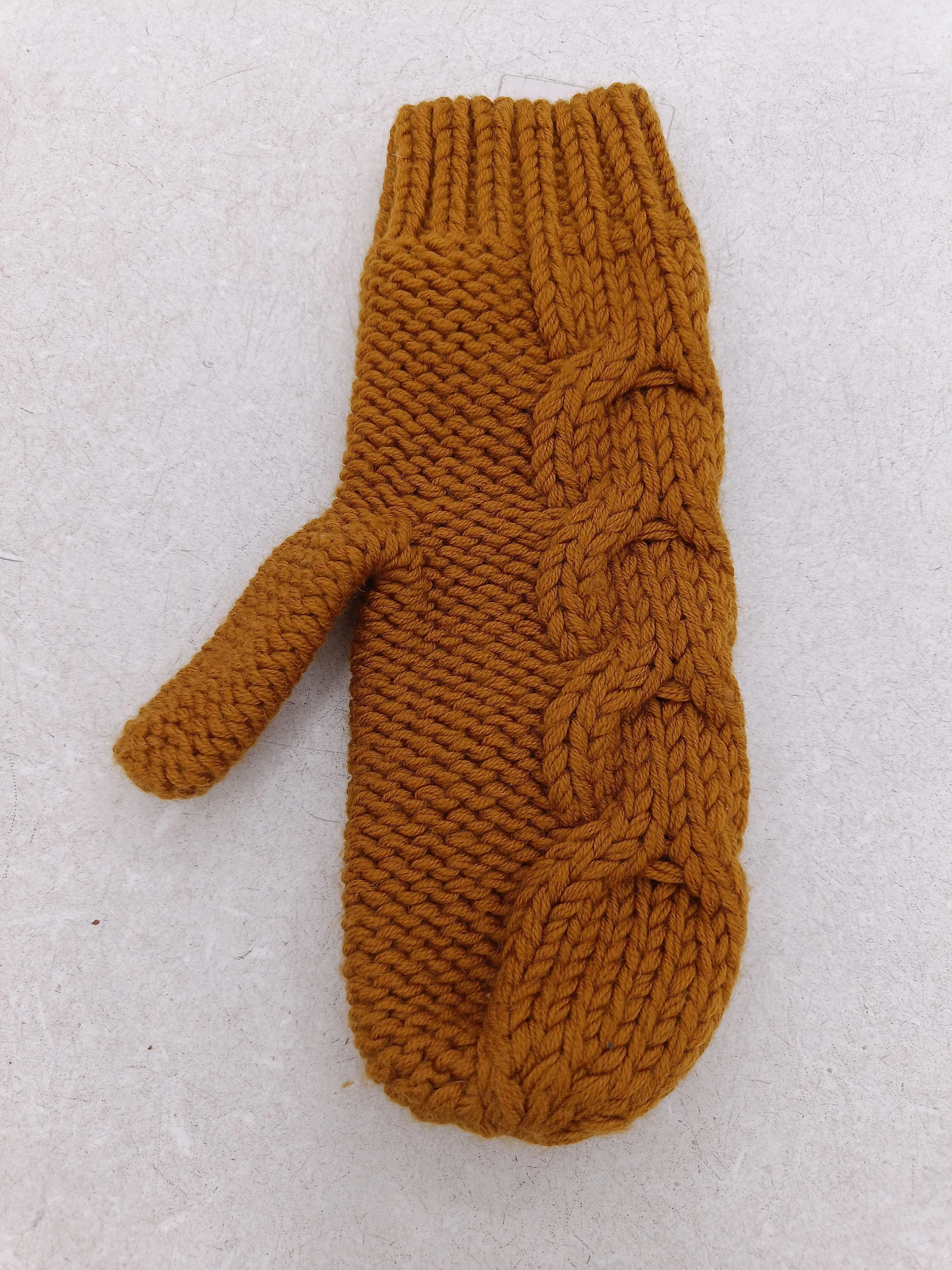 & Other Stories Women's Gloves Yellow 100% Wool