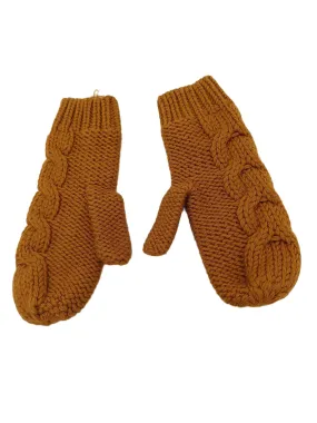 & Other Stories Women's Gloves Yellow 100% Wool