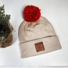 Ampersand Avenue Pom Beanie - Cherry On Top