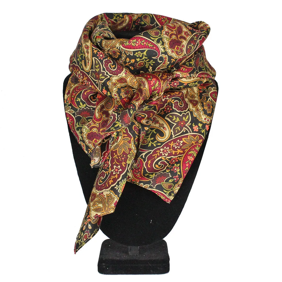 Austin Accent Paisley Wild Rag Scarf