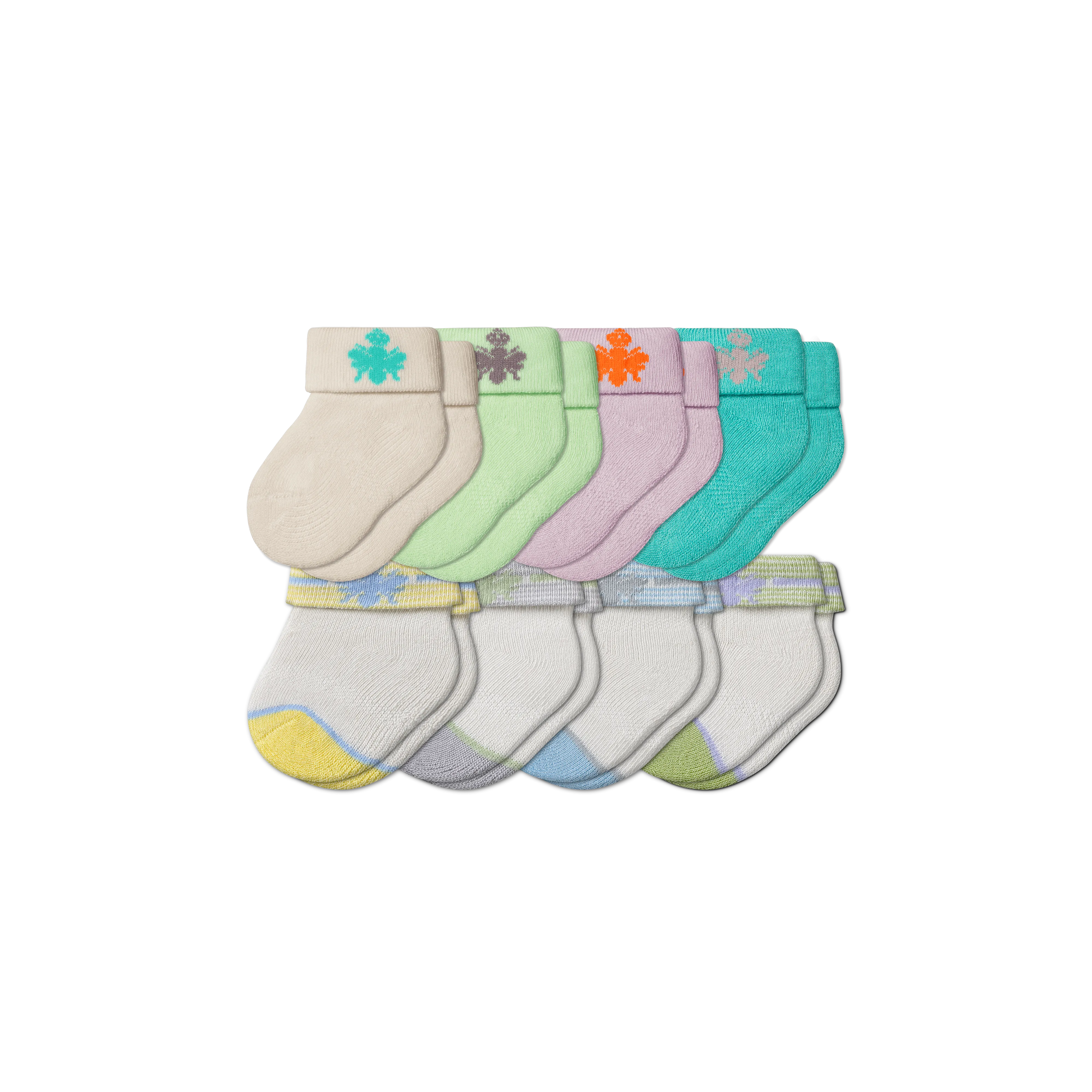 Baby Socks 8-Pack (0-6 Months)