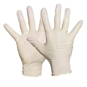 Blackrock Box Of 100 Non-sterile Latex Disposable Gloves