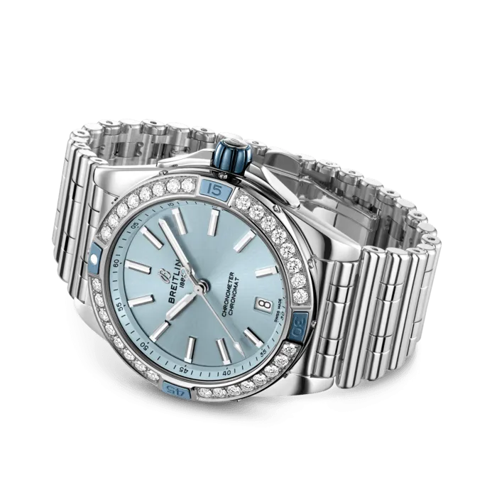 BRT Watch Super ChronoMT AutoMTic 38 ICd Blue Bracelet