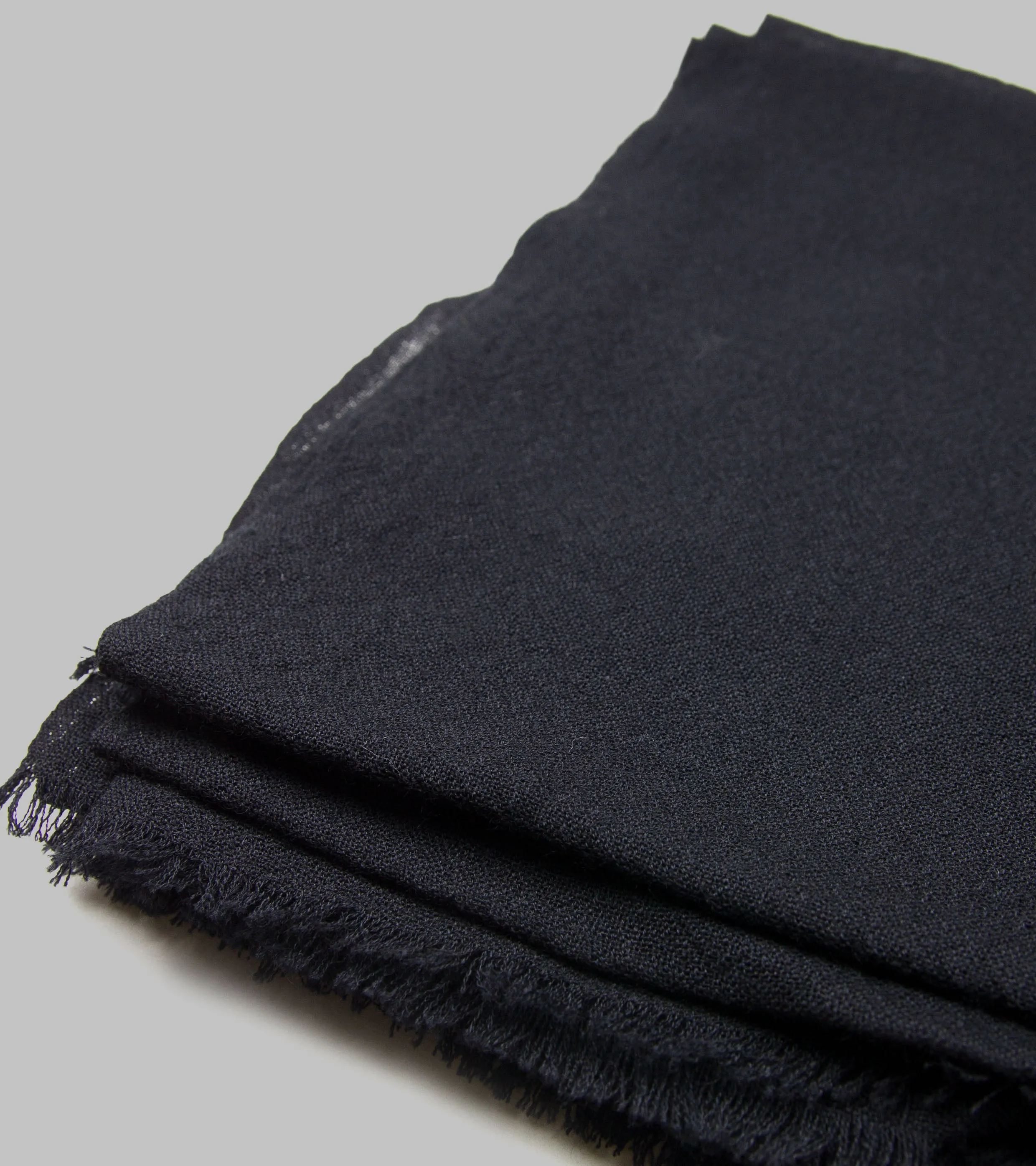 Bryceland's Cashmere Scarf Black