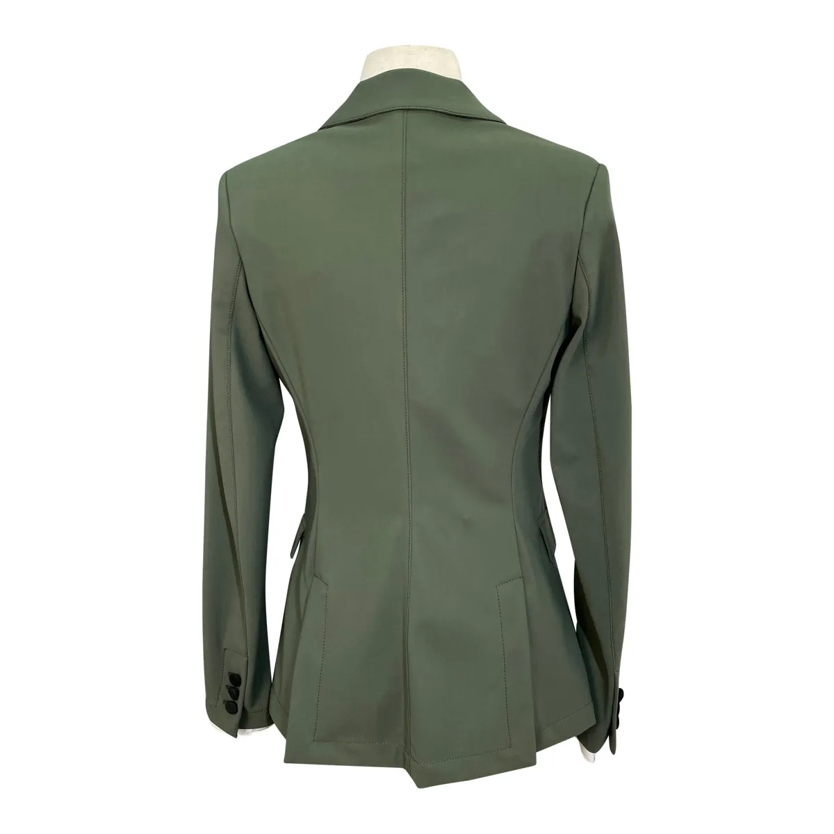 Cavalleria Toscana 'American' Competition Jacket in Forest Green - Women's IT 42 (US 8)