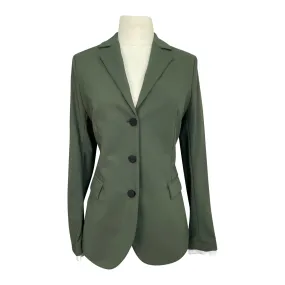 Cavalleria Toscana 'American' Competition Jacket in Forest Green - Women's IT 42 (US 8)