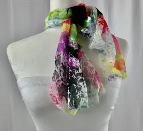 Colorful Tree Branch Scarf