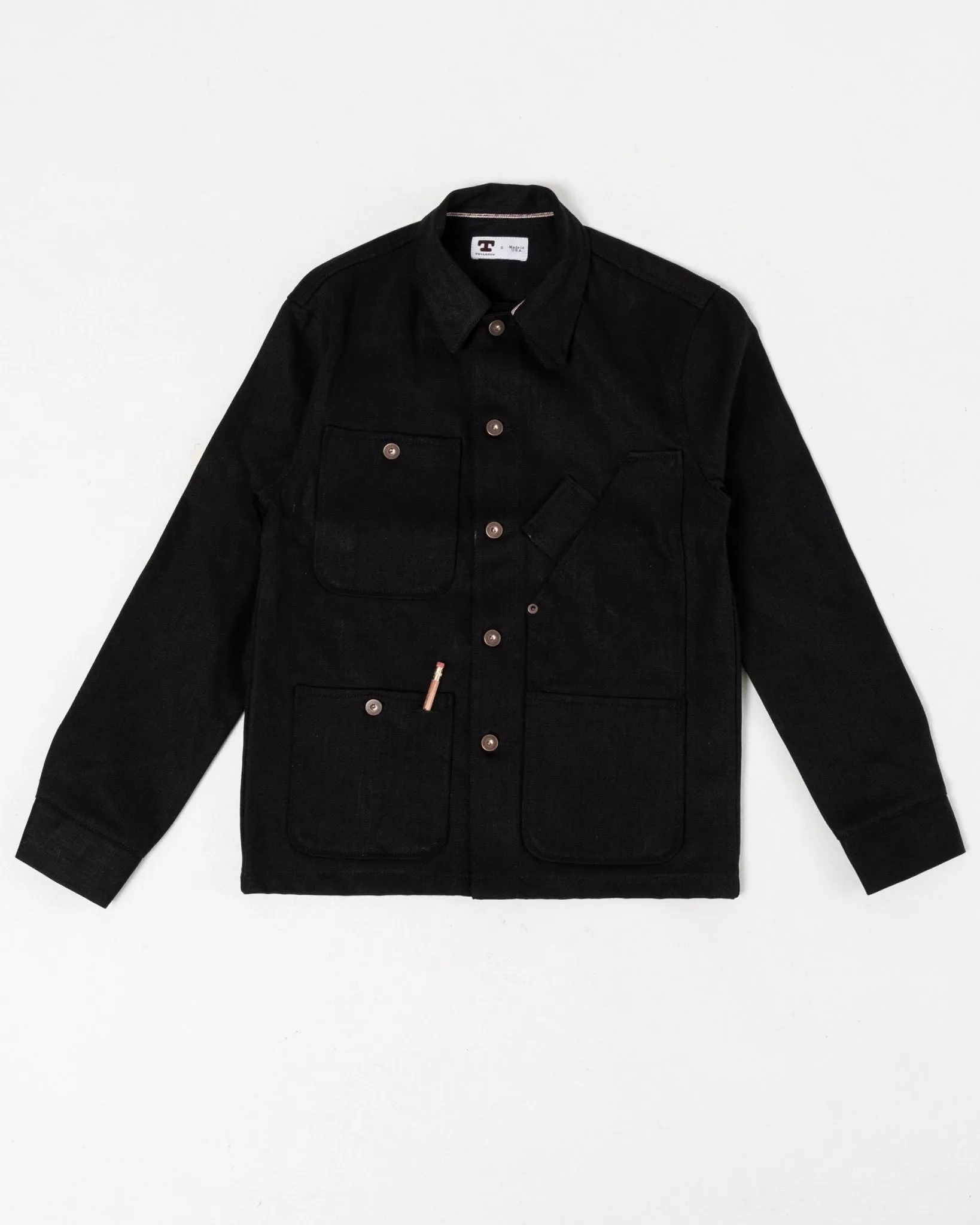 Coverall Jacket 13.5 oz Black Selvage