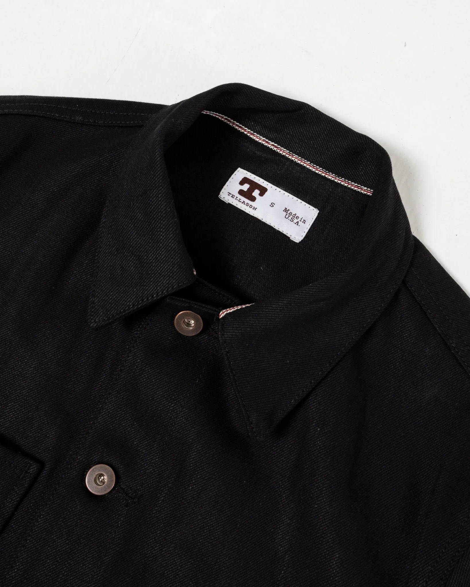 Coverall Jacket 13.5 oz Black Selvage