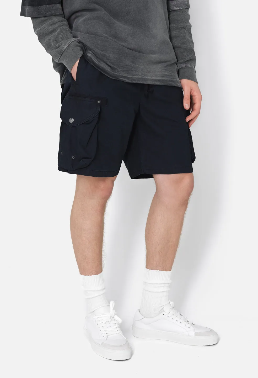 Deck Cargo Shorts / Black