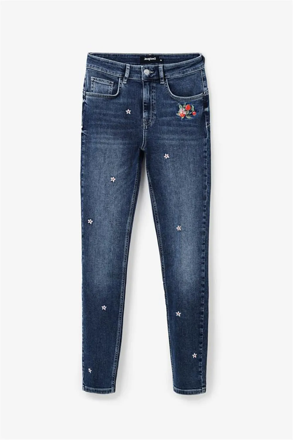 DESIGUAL NANI DENIM JEAN MID WASH