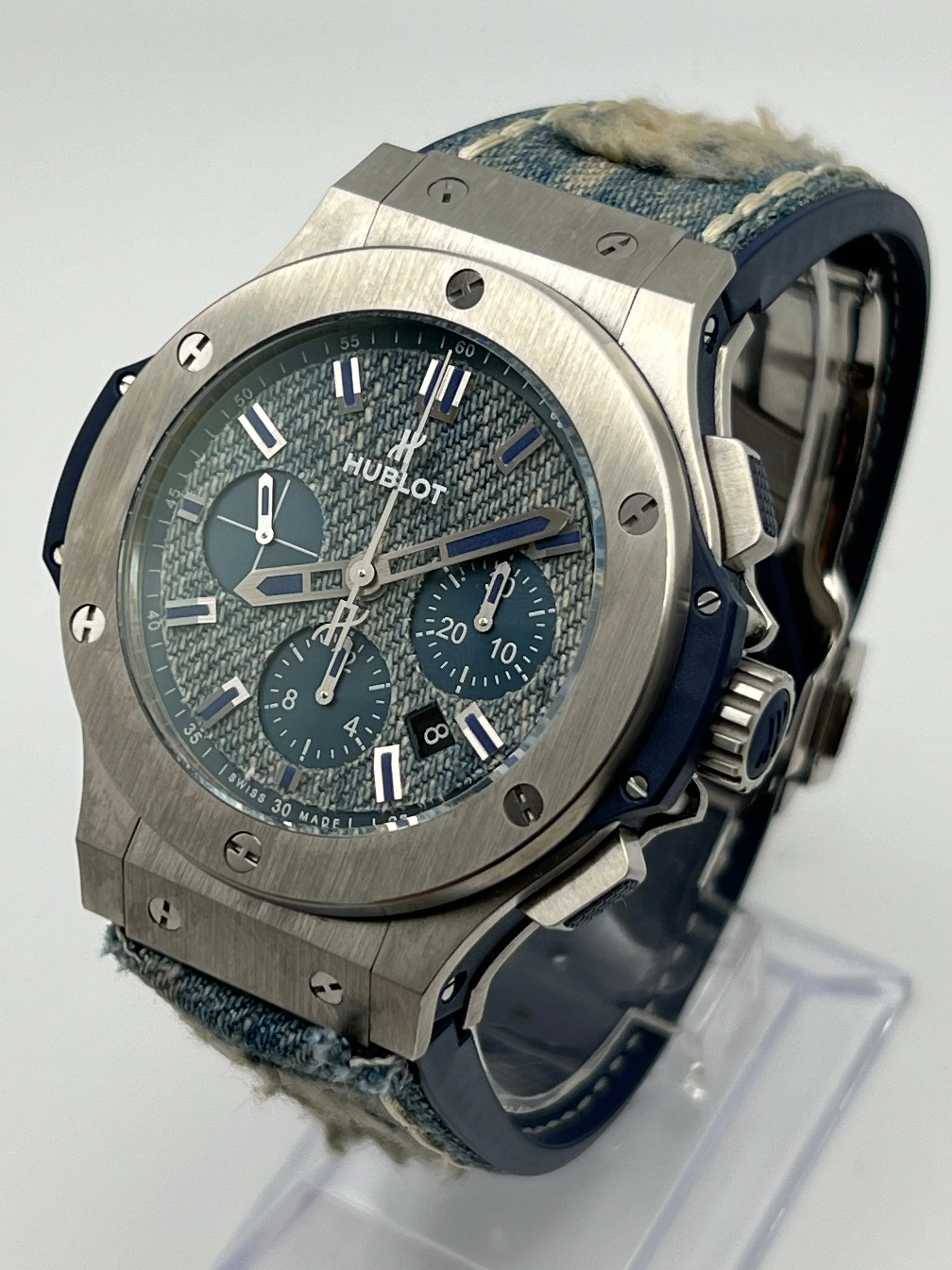 Hublot Big Bang "Jeans" Chronograph 301.SL.2770.NR.JEANS Stainless Steel Limited Edition (2015)