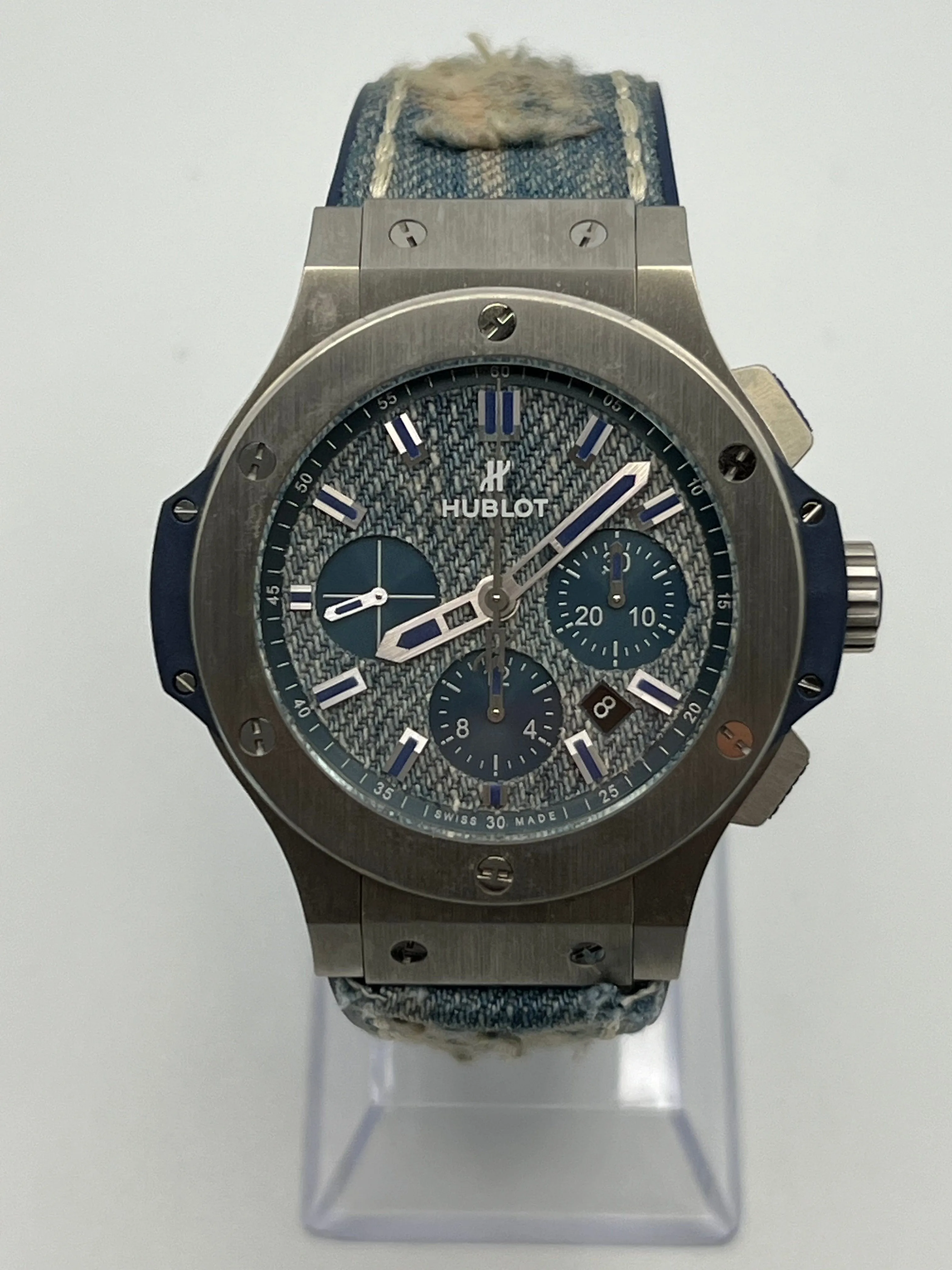 Hublot Big Bang "Jeans" Chronograph 301.SL.2770.NR.JEANS Stainless Steel Limited Edition (2015)