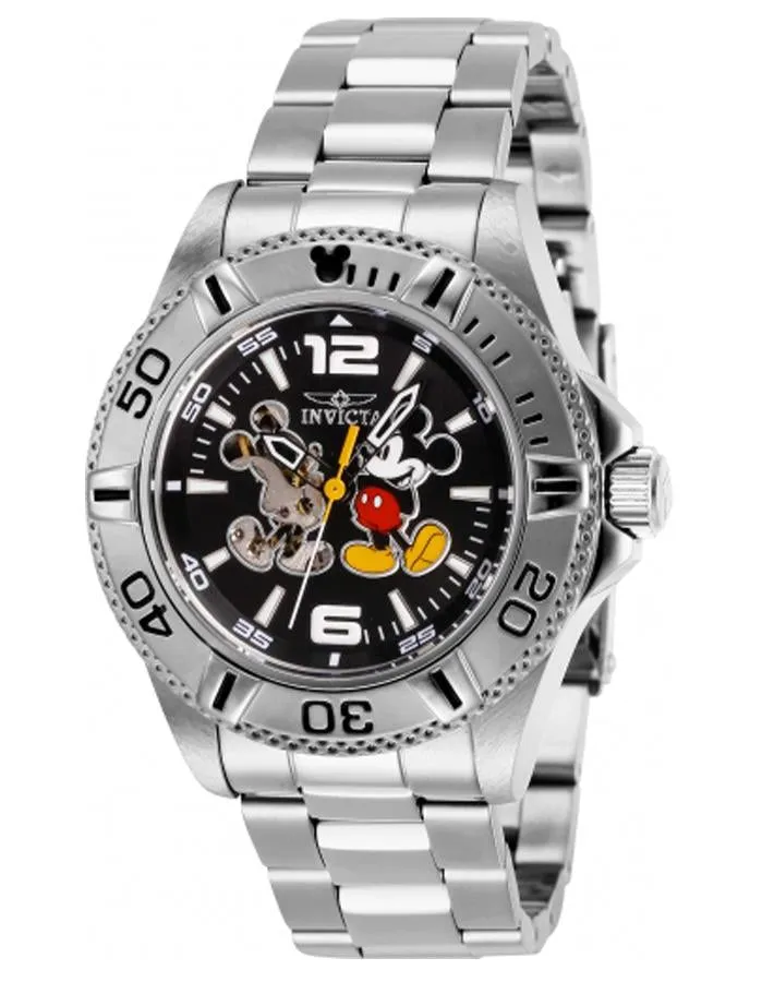 INVICTA Disney Limited Edition Mens - Automatic - Open Heart - Stainless -Mickey