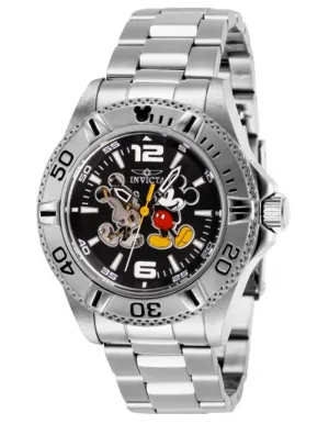 INVICTA Disney Limited Edition Mens - Automatic - Open Heart - Stainless -Mickey