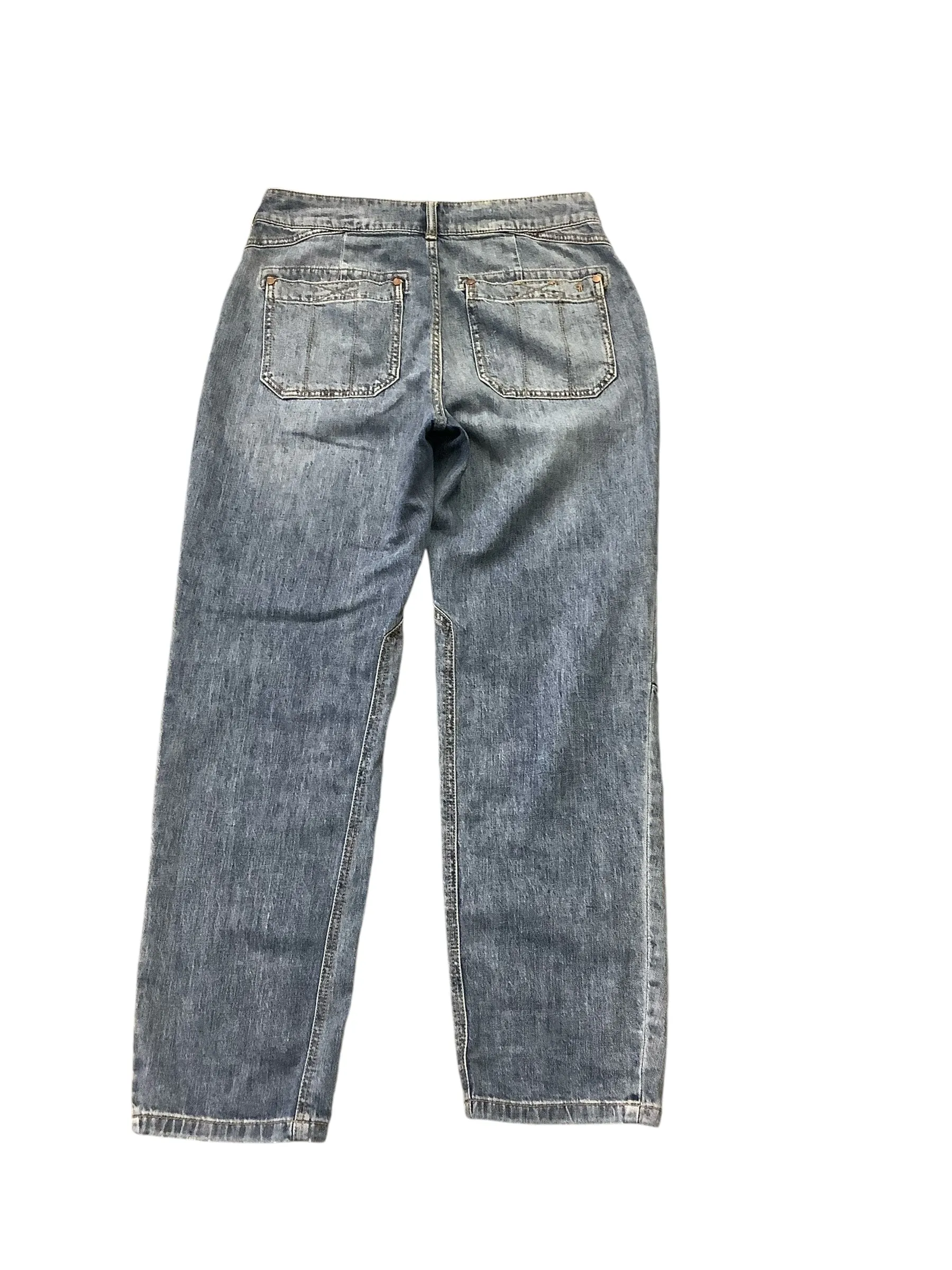 Jeans Straight By Pilcro In Blue Denim, Size: 6