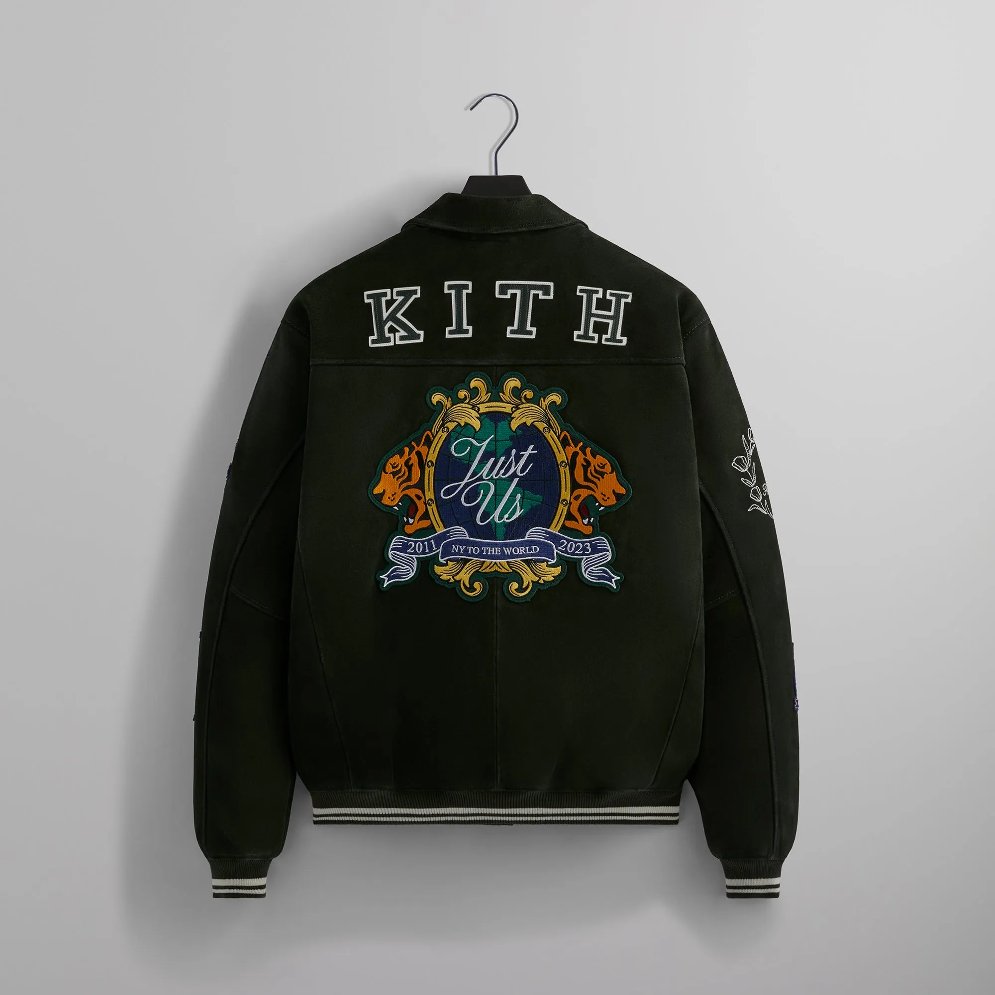 Kith Suede Coaches Jacket - Stadium