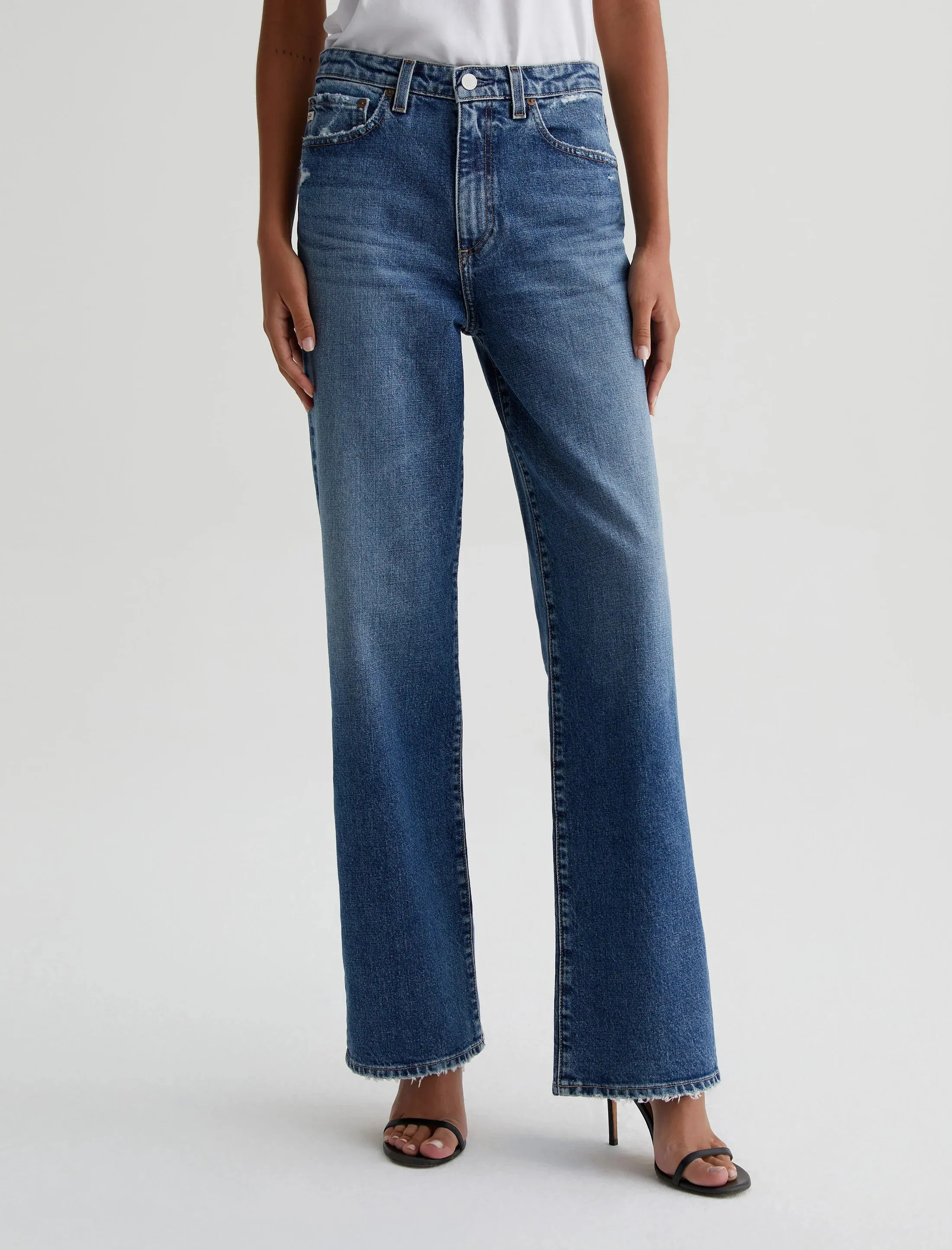 KORA HIGH RISE WIDE LEG (15 YEARS UPSTATE) - A.G. DENIM