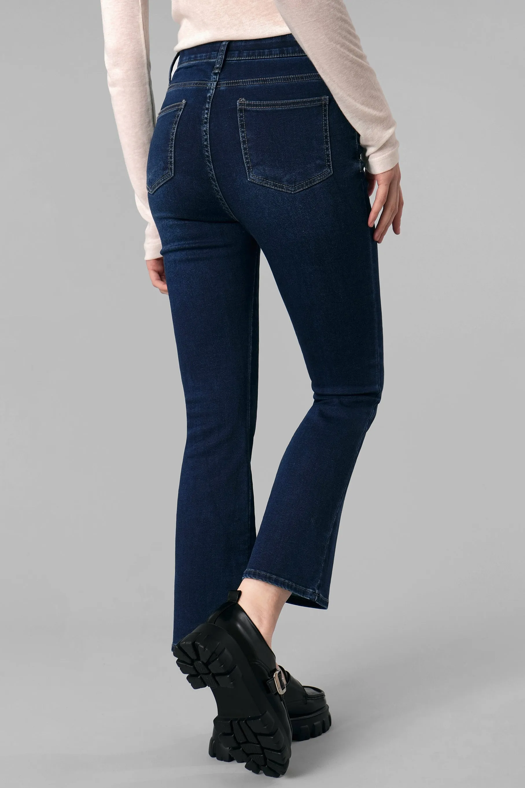 Lina Denim Jeans, Deep Blue