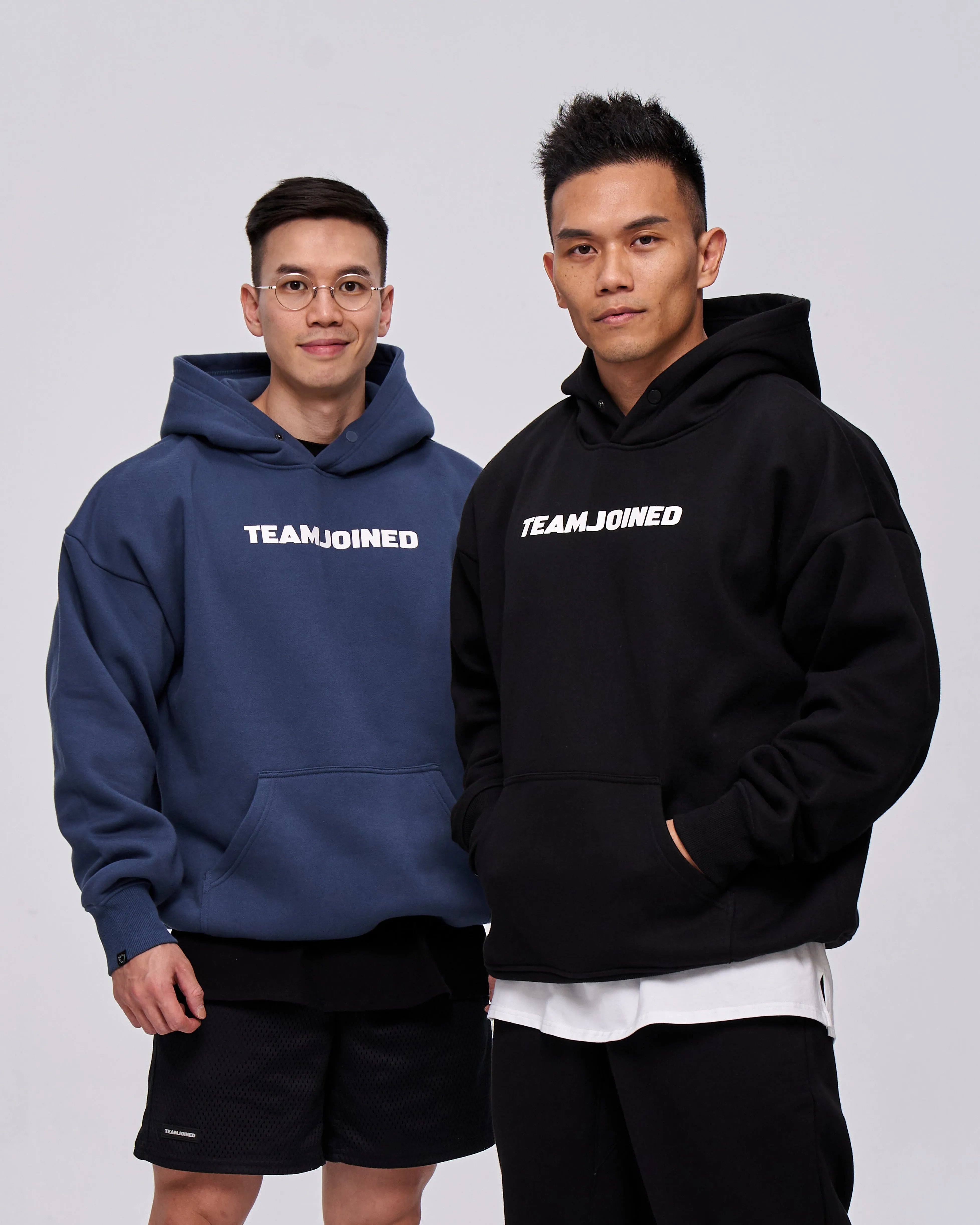 Logo Fleece Oversized Hoodie