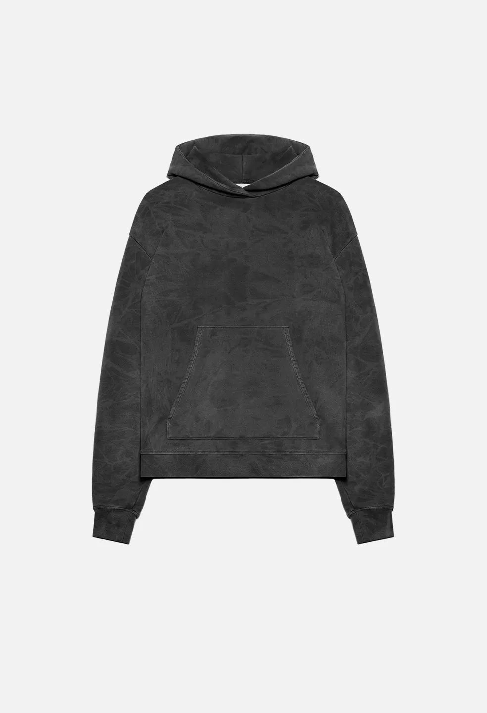 Marble Hoodie / Black