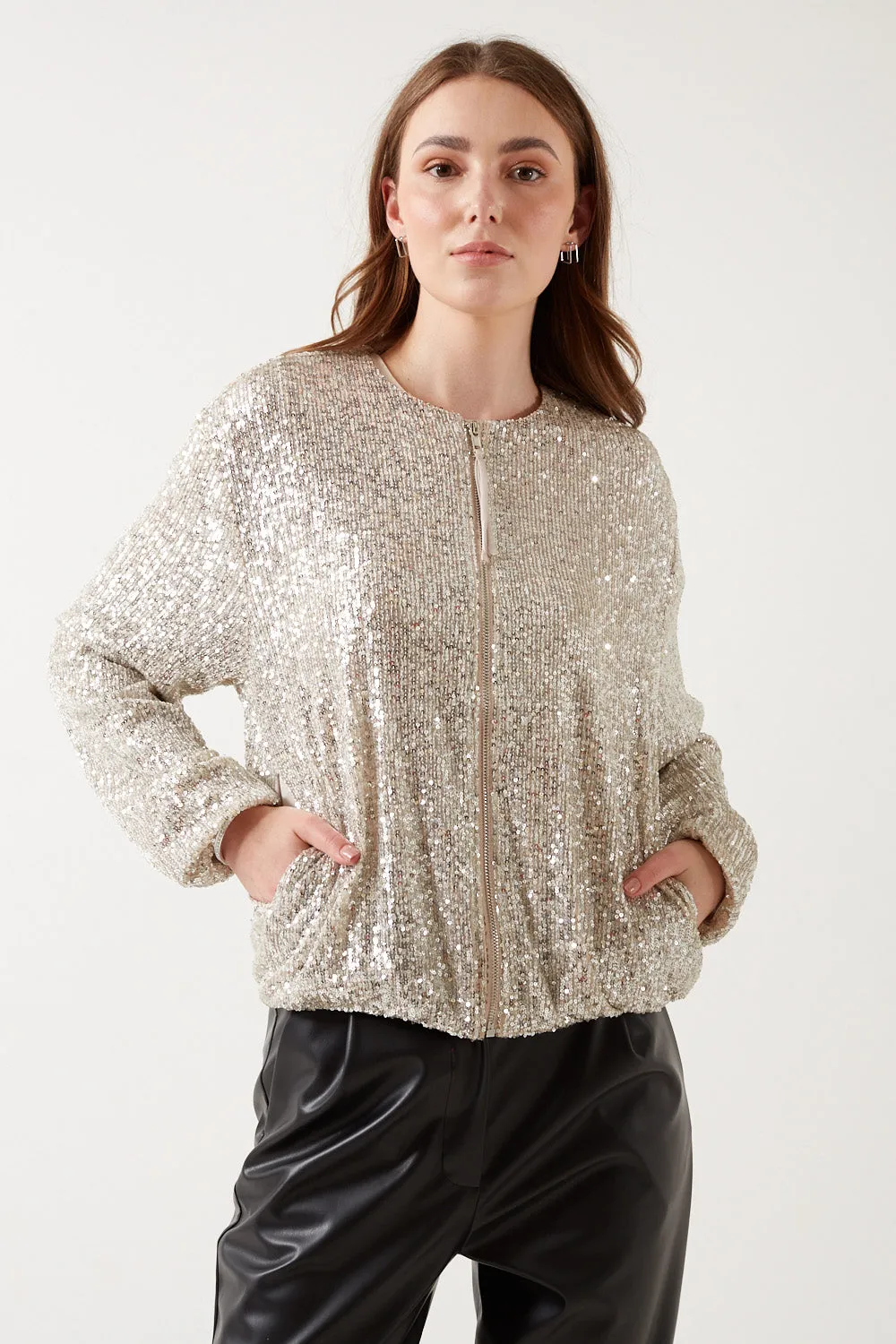 Marc Angelo Luna Sequin Jacket