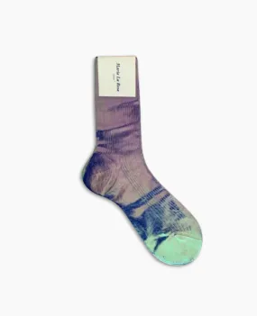 Maria La Rosa Bluette Silk Socks