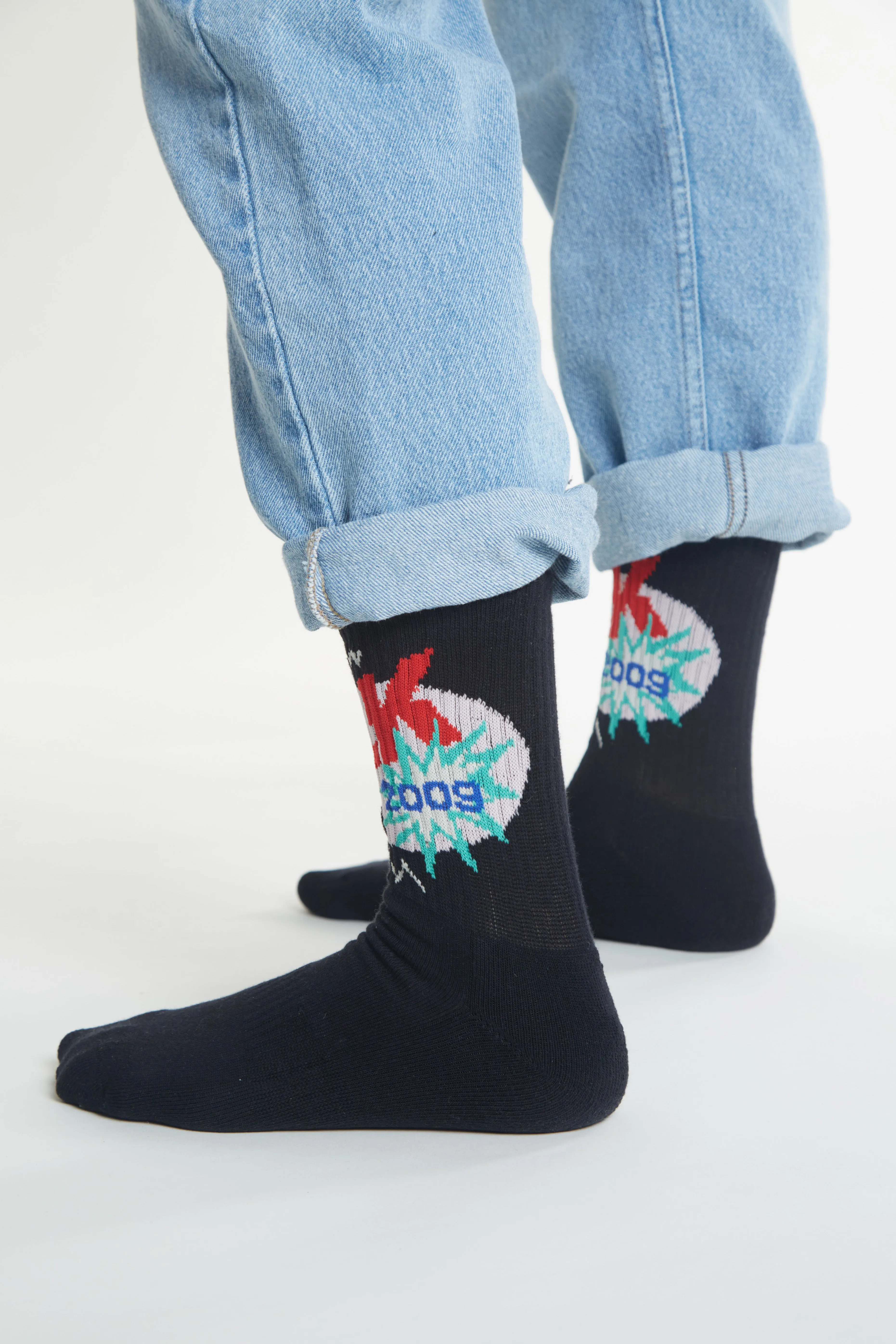 Medias Vulk Laundry Socks Black