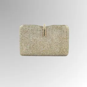 Metallic Clutch With Modern Closure