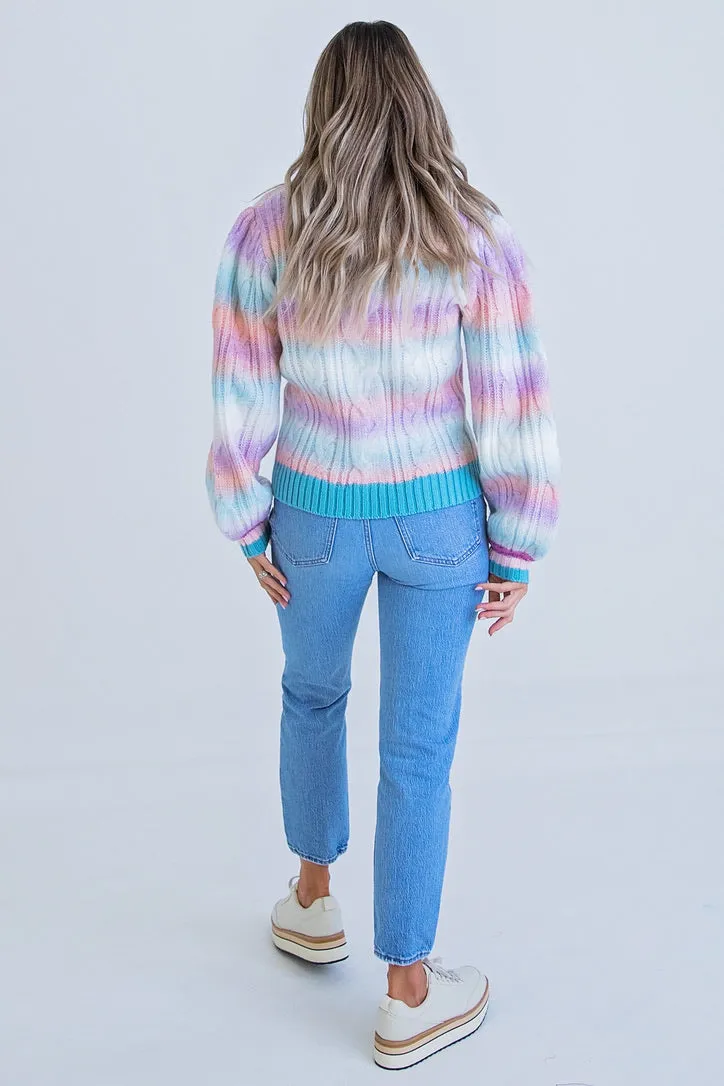 Multi Yarn Cable Sweater