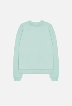 Oversized Crewneck Pullover / Archive Mint