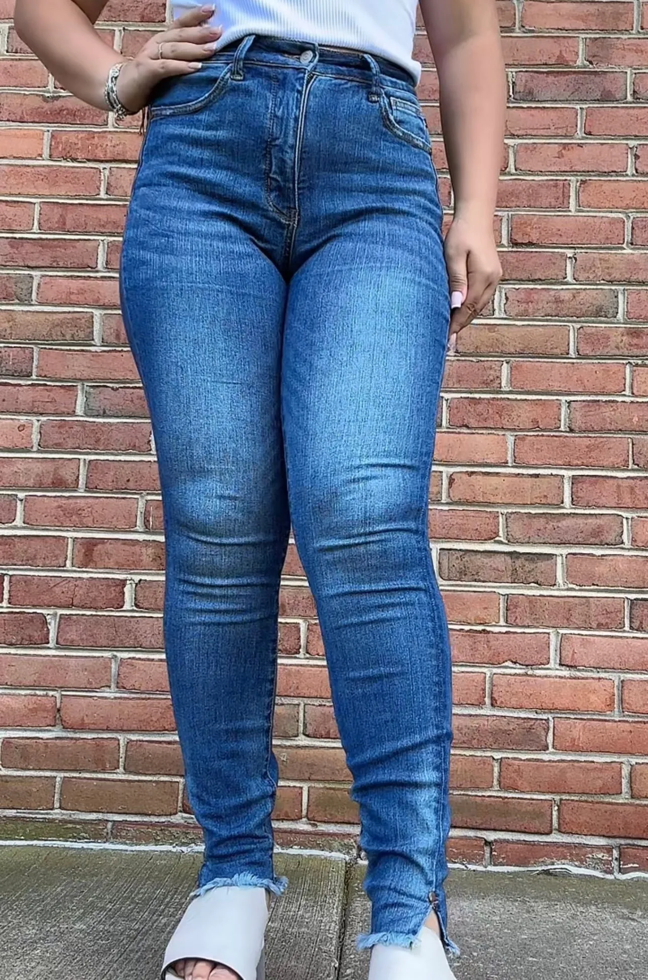 #P871 Monica High Rise Skinny Jeans by Judy Blue Denim