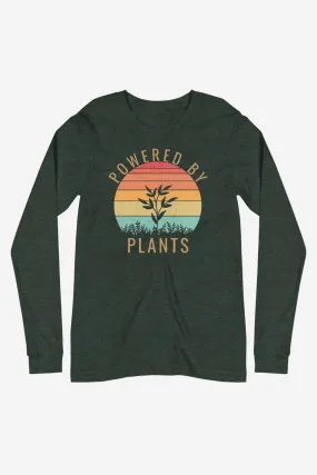 Powered By Plants - Unisex Long Sleeve Tee