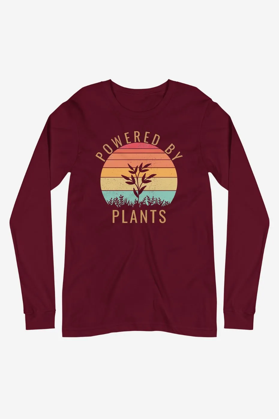 Powered By Plants - Unisex Long Sleeve Tee