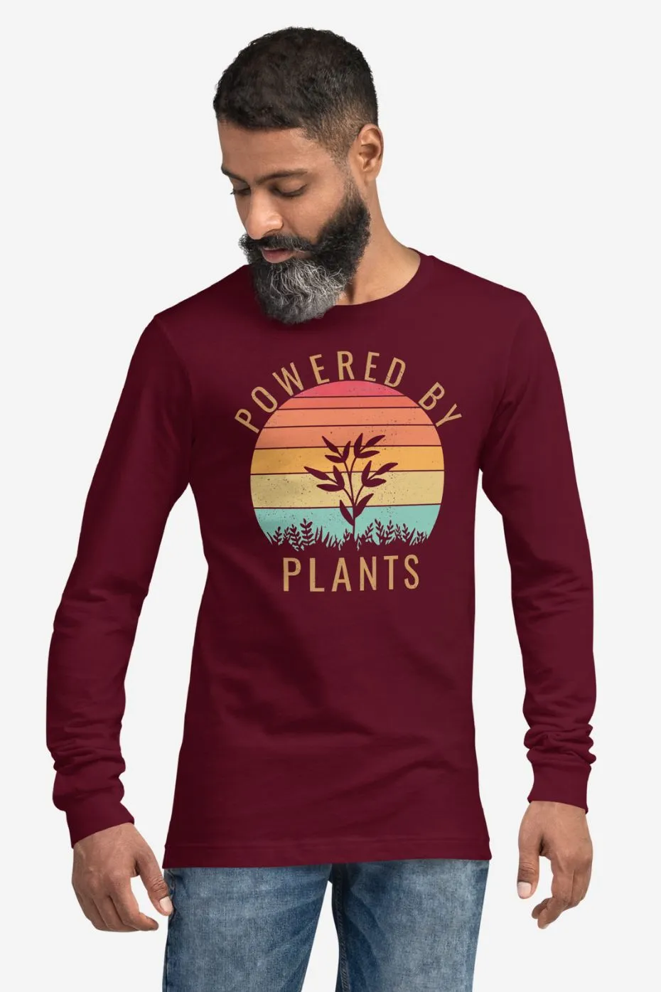 Powered By Plants - Unisex Long Sleeve Tee