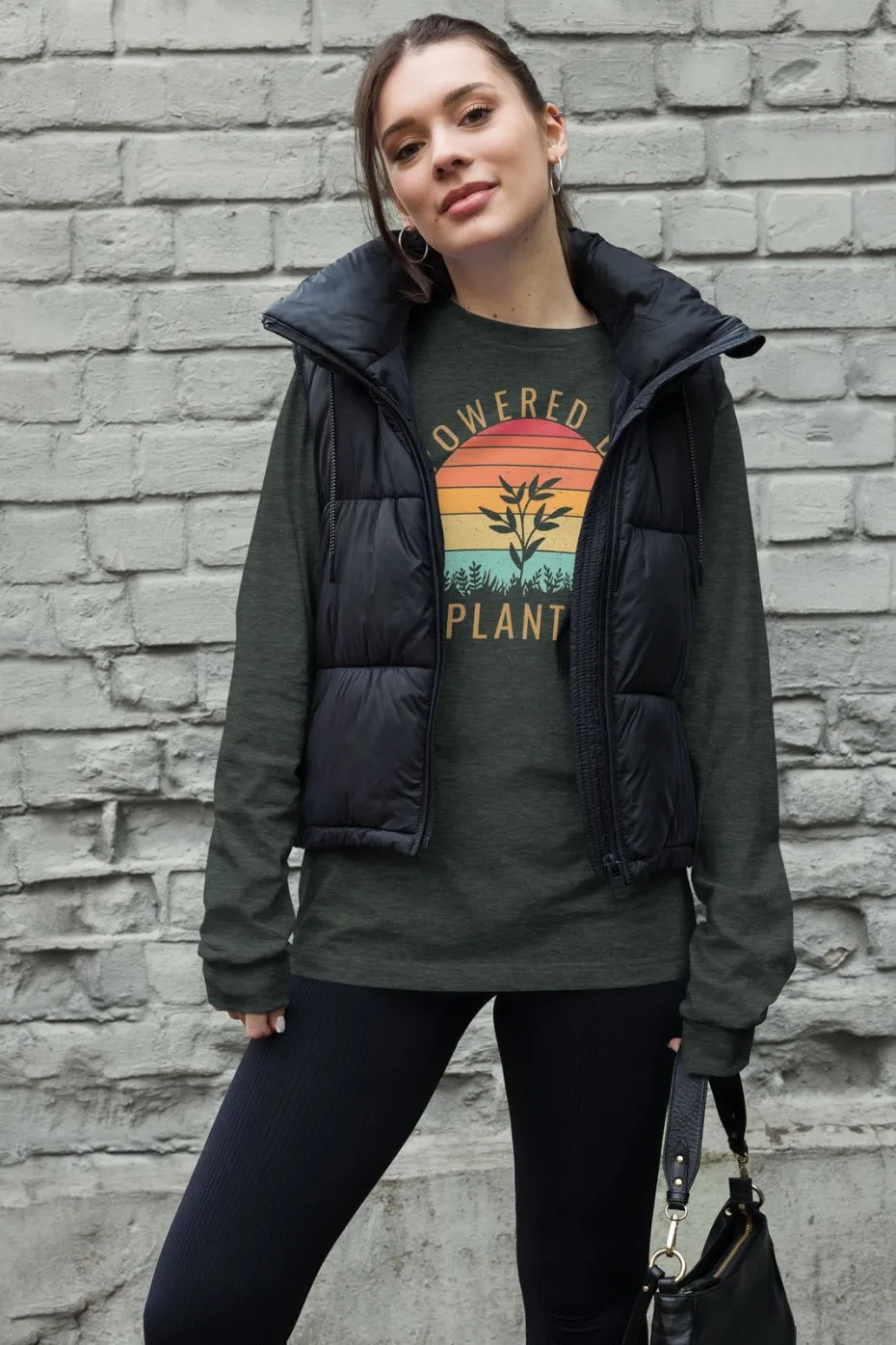 Powered By Plants - Unisex Long Sleeve Tee