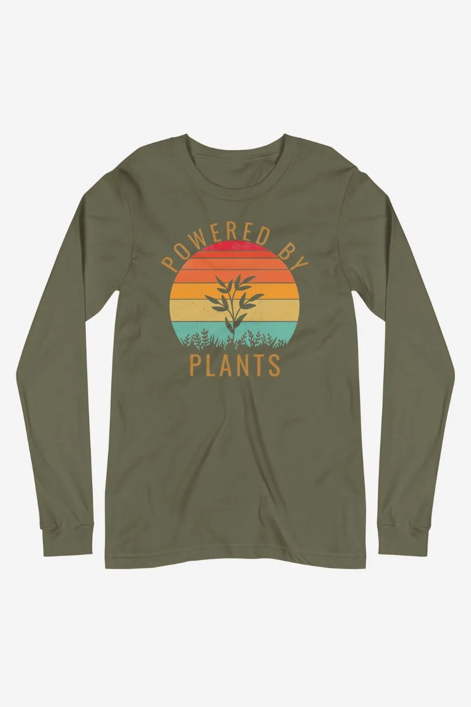 Powered By Plants - Unisex Long Sleeve Tee