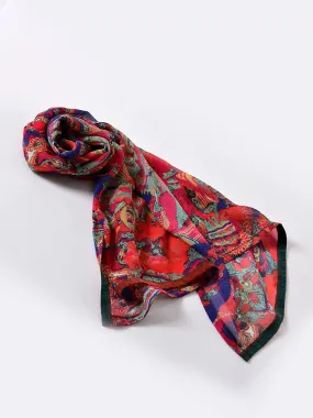 Printed Silk Scarf