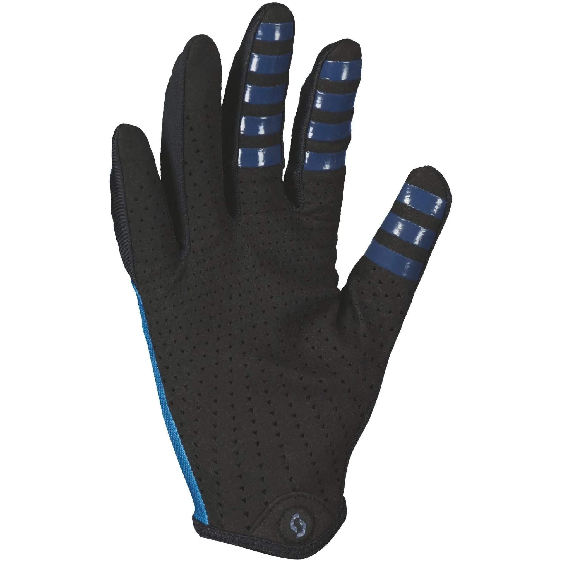 Scott Traction Full Finger Cycling Gloves - Blue