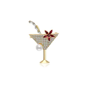 Singapore Sling Freshwater Pearl Brooch WC00036 | Passion for Life