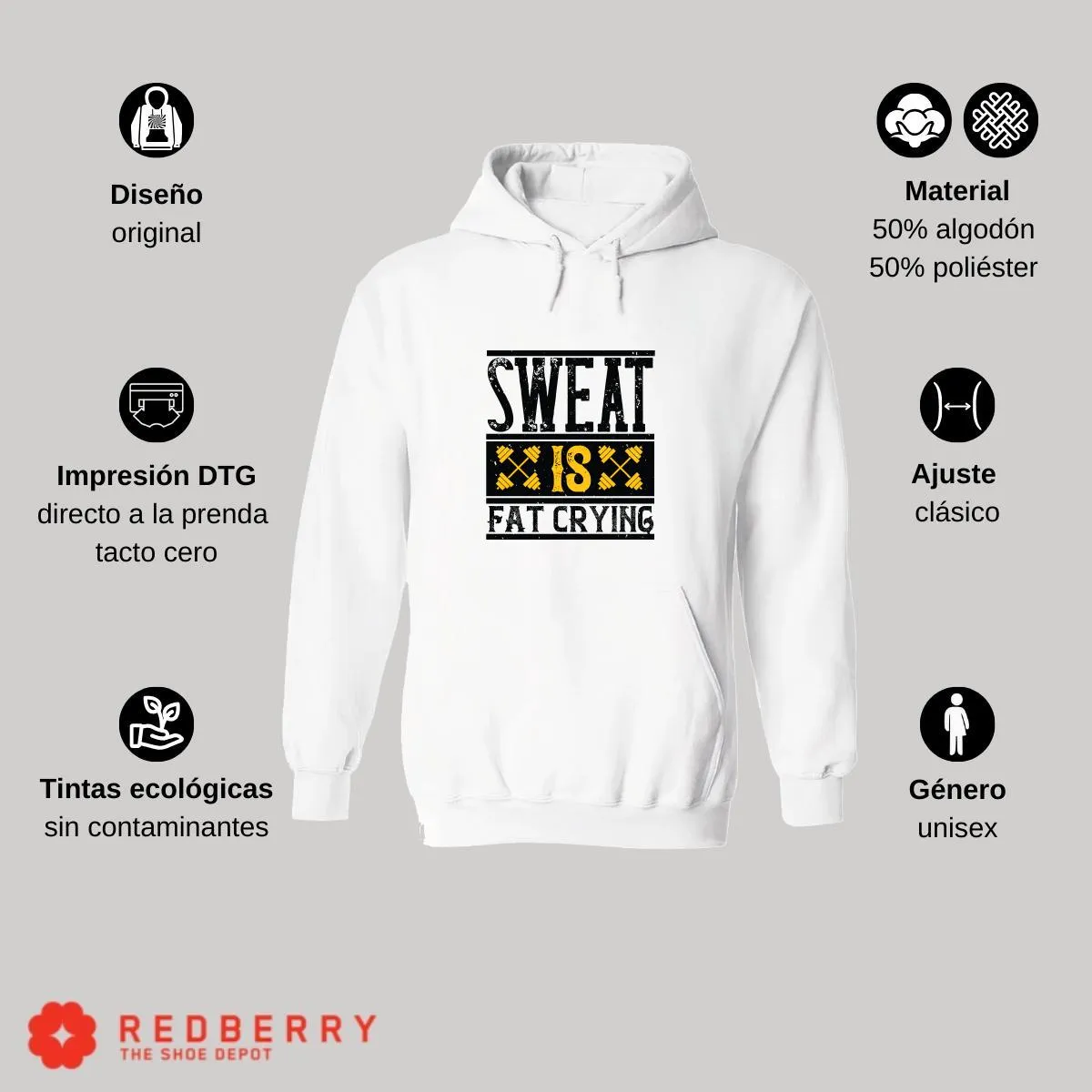 Sudadera Hombre  Hoodie Fitness Gym Ejercicio 029