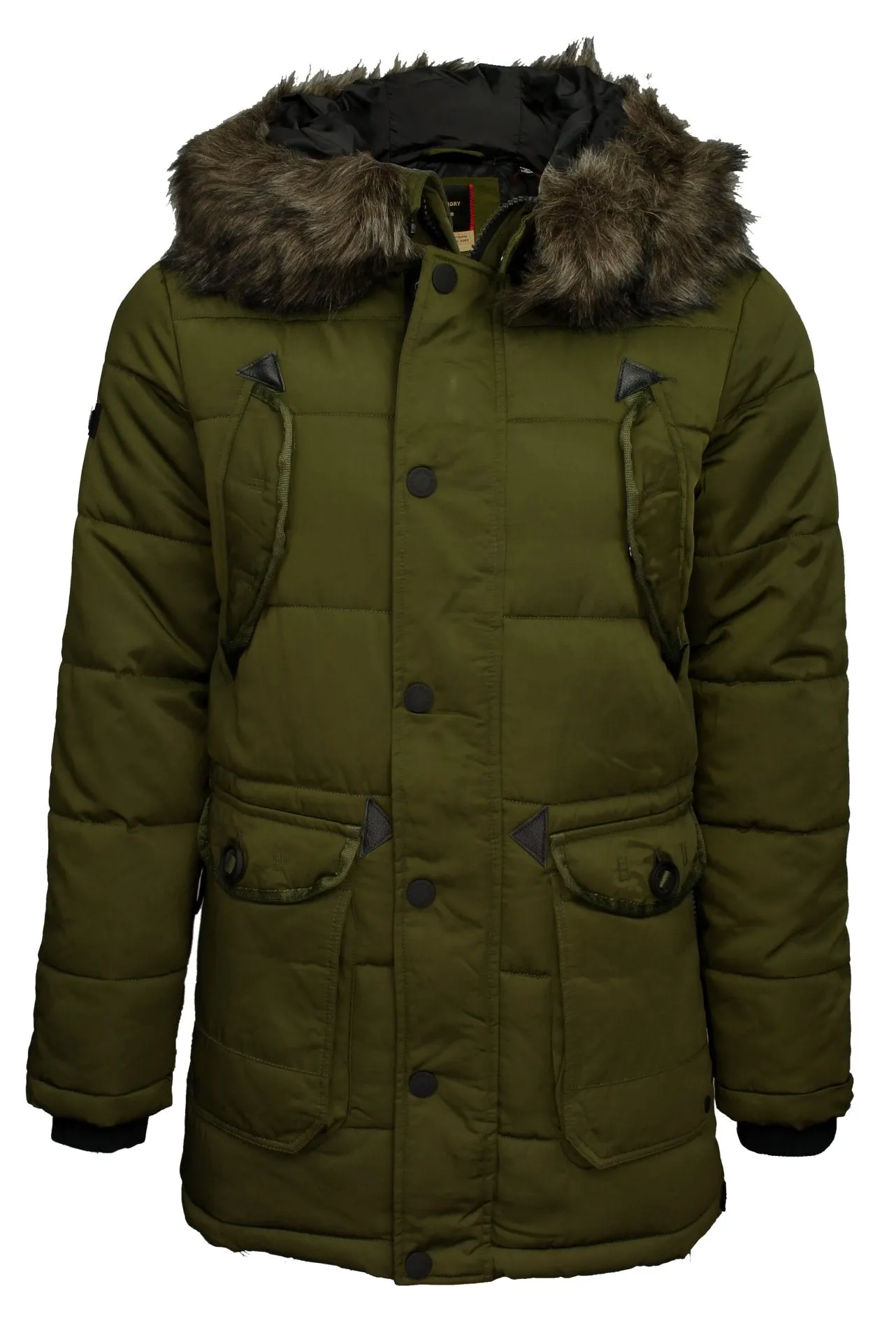 Superdry Mens  'Chinook' Parka Jacket Padded